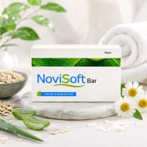 NoviSoft Bar 80gm | Gentle Moisturizing Bar for Dry Skin