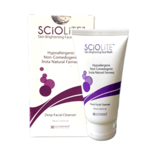 SCIOLITE- Skin brightening face wash