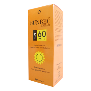 SUNBEC Cream SPF 60 Sunblock