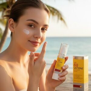 UV Tone SPF 60 Sunscreen with Zinc Oxide & Avobenzone | Broad Spectrum Sun Protection
